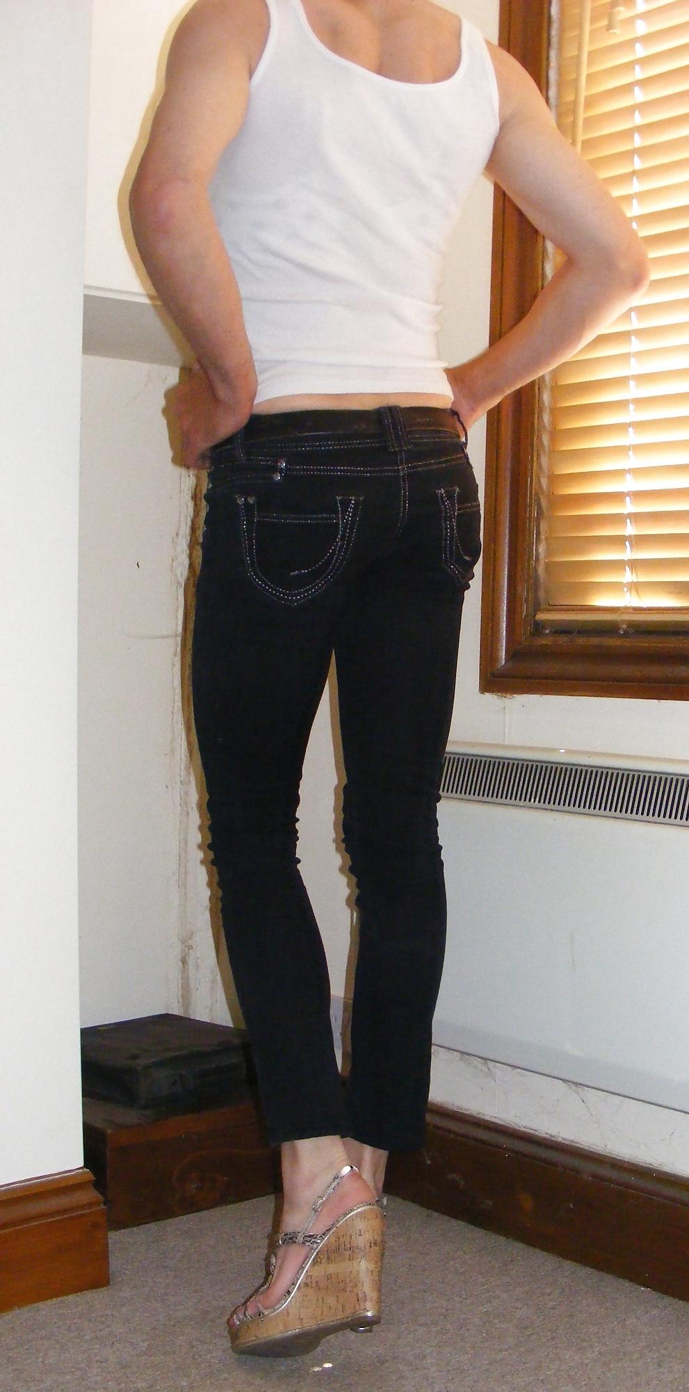 24P Skinny crossdresser strips
