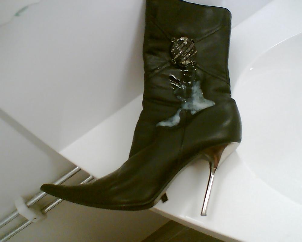 5P Leather ankle boots