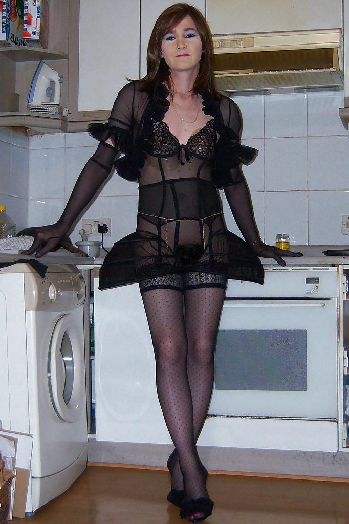 25P Beautiful Crossdressers in Stockings by TROC