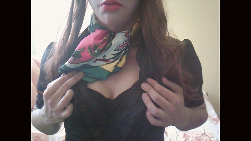 25P Tranny satin secretary 2