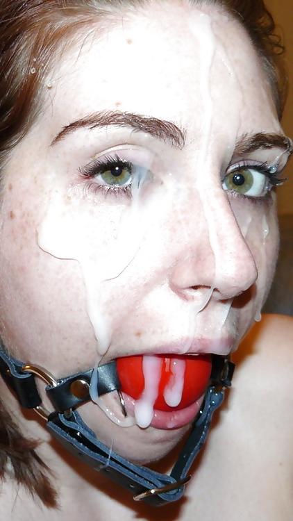 4P Gag ball cumshot