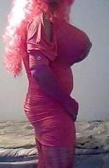 10P Crossdressing with HUGE Pink Tits