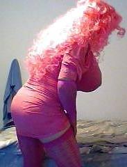 10P Crossdressing with HUGE Pink Tits