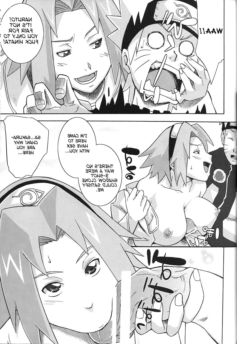 25P Naruto Doujin - Yokubari Senninte (English)