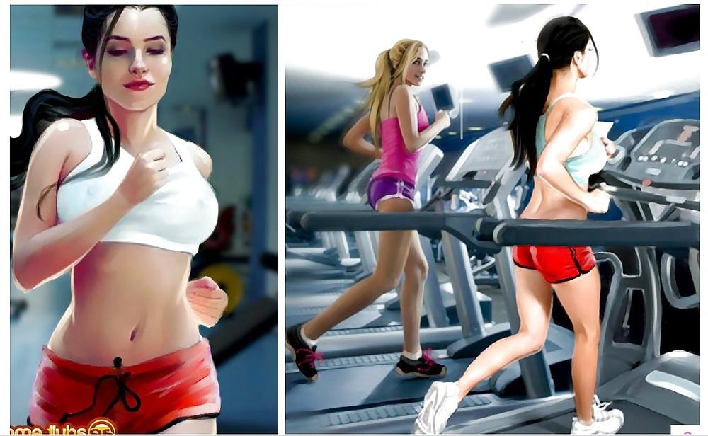 18P Love story during workouts