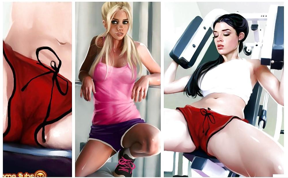 18P Love story during workouts