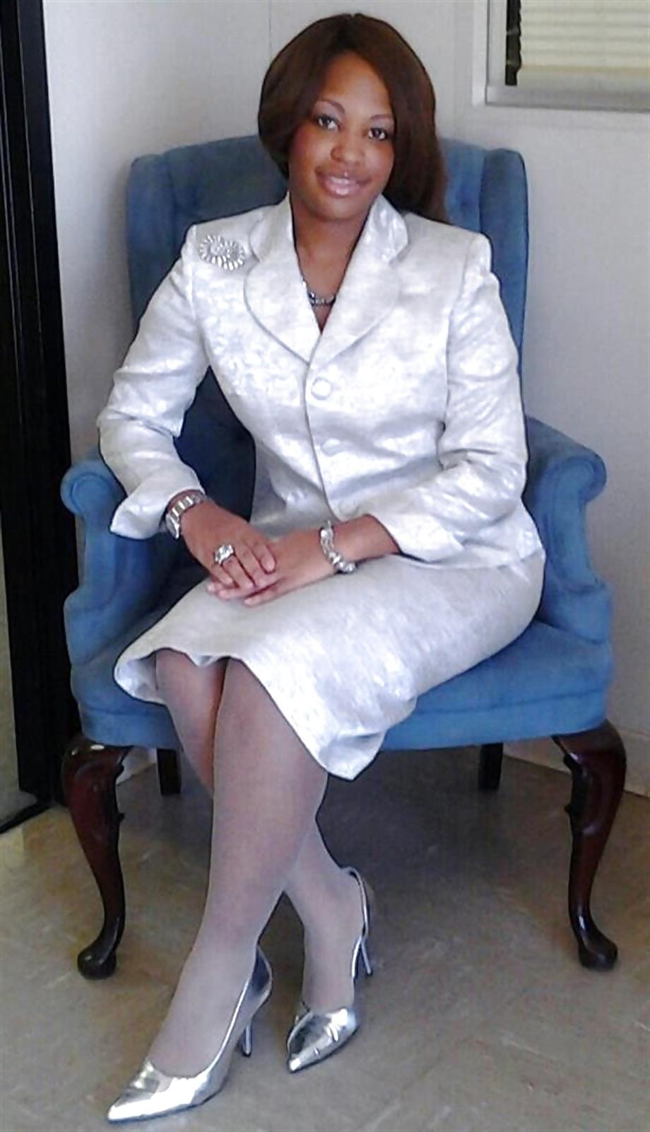 25P Women Wearing White Stockings