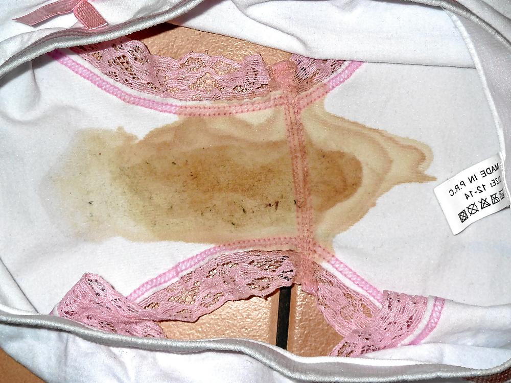 25P Pads crotch and messy cum