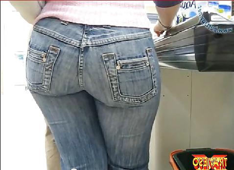 25P Big candid booty bubble butts