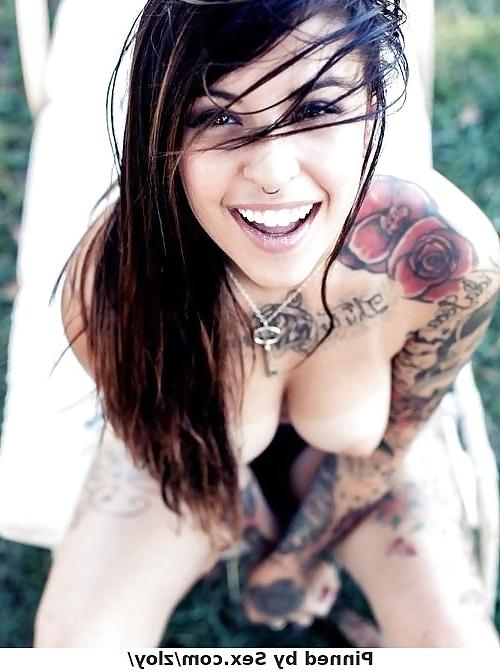 25P Fantasy-Amazing Emo Tattoo Ink Punk Women