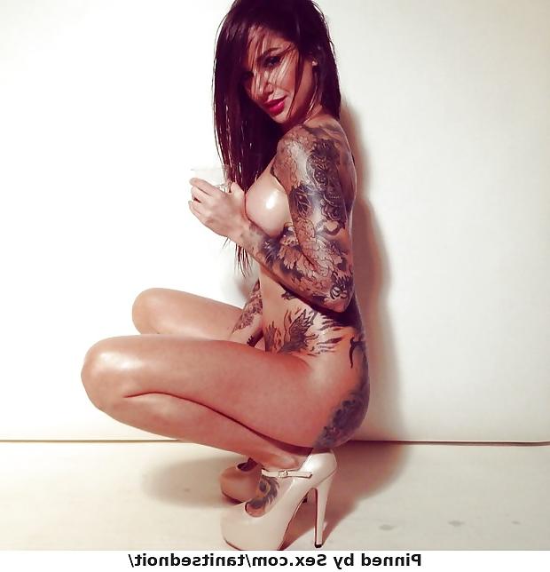 25P Fantasy-Amazing Emo Tattoo Ink Punk Women