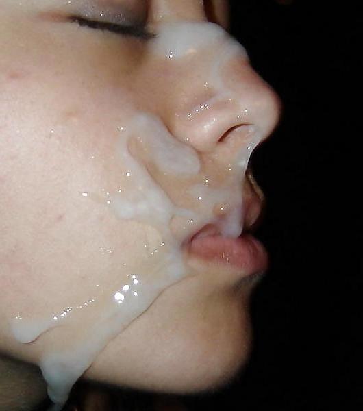 25P Cute Girls With Cum On Their Faces