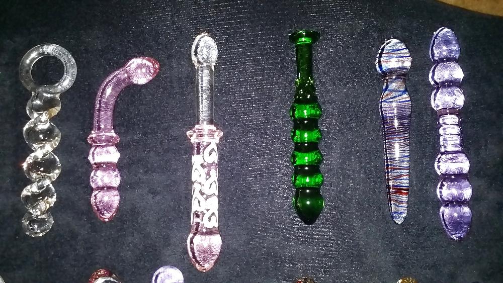 6P Erotic Glass Toys