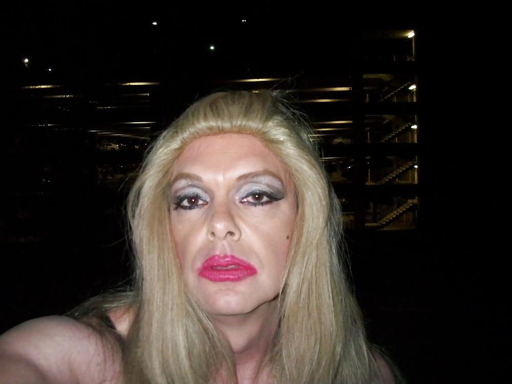 13P Crossdresser TGShawna playing outside without any panties!