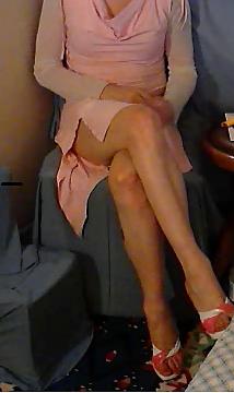 10P Nude pink or nylon black? (Crossdresser) 