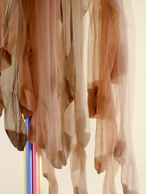 25P The Worn Stockings of Madam and me in SUSPENSION