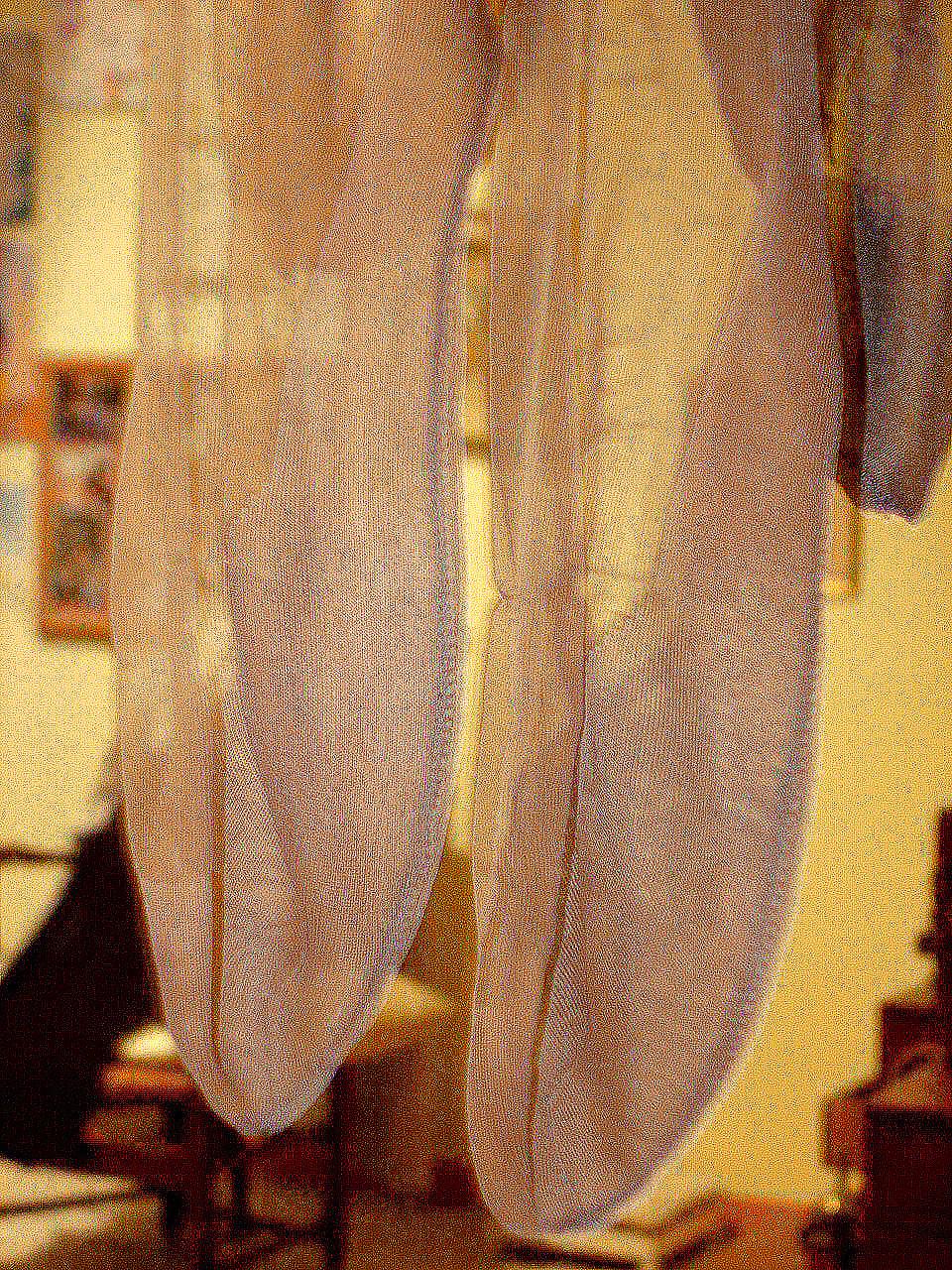 25P The Worn Stockings of Madam and me in SUSPENSION