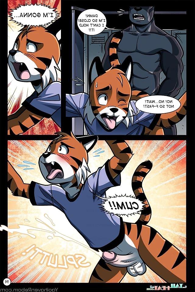 16P Trapped in the Football (Gay Furry Comic)