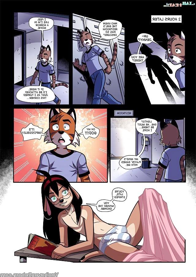 16P Trapped in the Football (Gay Furry Comic)
