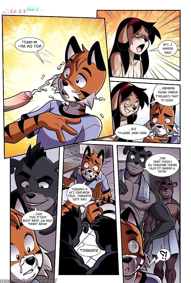 16P Trapped in the Football (Gay Furry Comic)