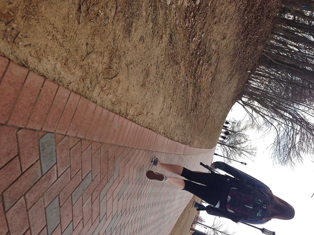 9P White teen booty