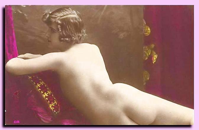 16P Old tinted erotic postcards vol. 1