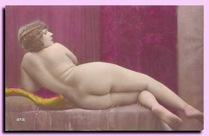 16P Old tinted erotic postcards vol. 1