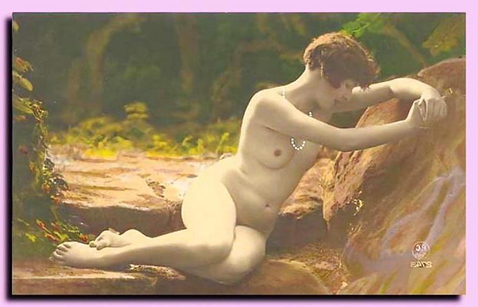 16P Old tinted erotic postcards vol. 1