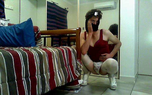 25P Me being a sexy crossdresser slut