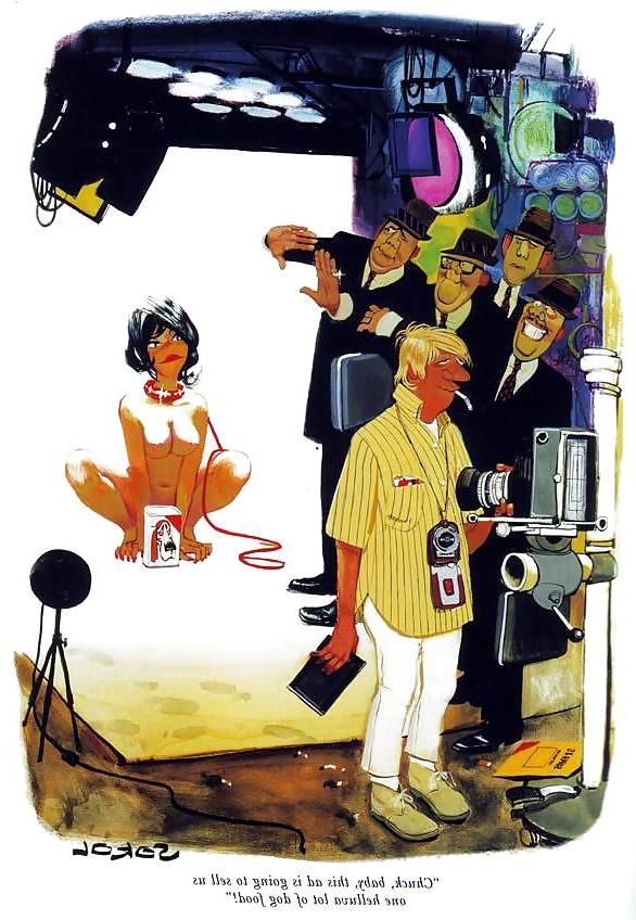 25P Erotische Cartoons 2 – Bilder aus US-Männermagazinen