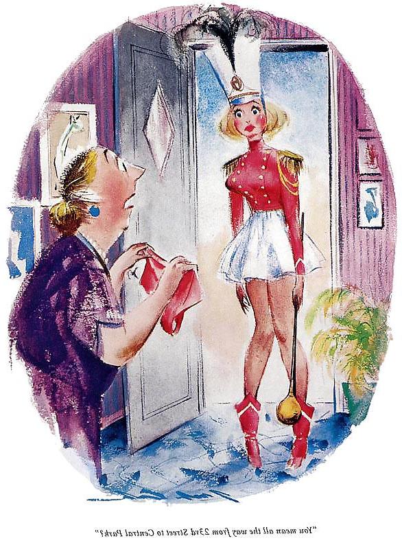 25P Erotische Cartoons 2 – Bilder aus US-Männermagazinen