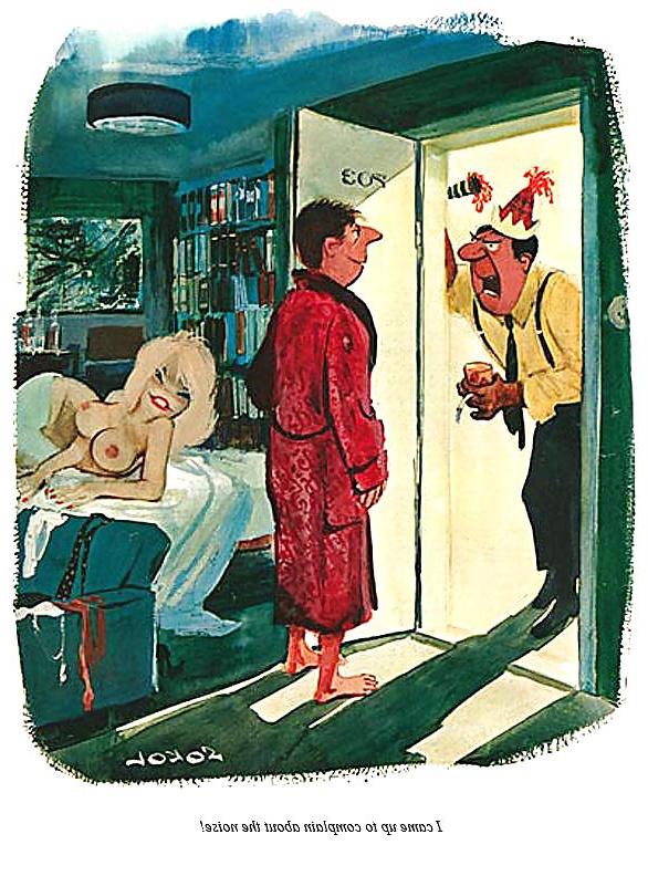 25P Erotische Cartoons 2 – Bilder aus US-Männermagazinen