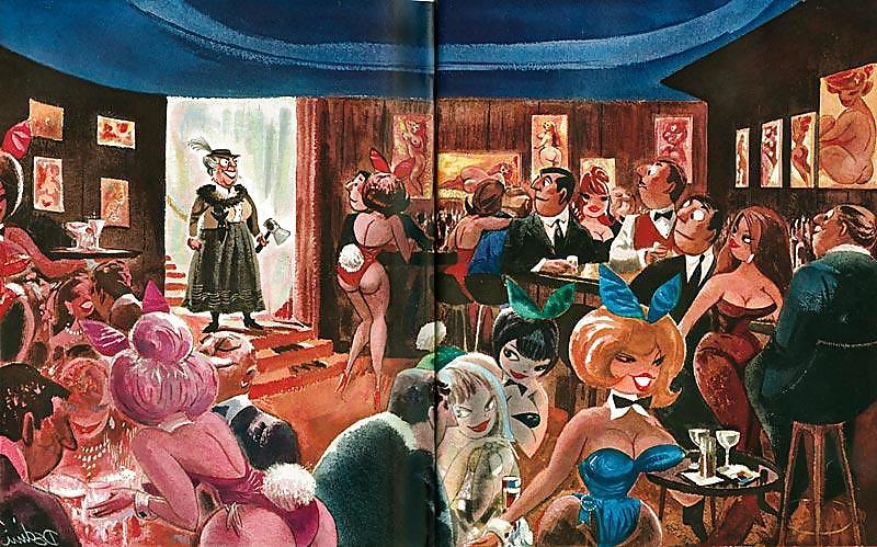 25P Erotische Cartoons 2 – Bilder aus US-Männermagazinen