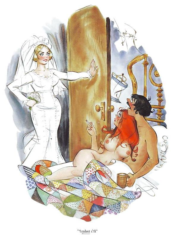 25P Erotische Cartoons 2 – Bilder aus US-Männermagazinen