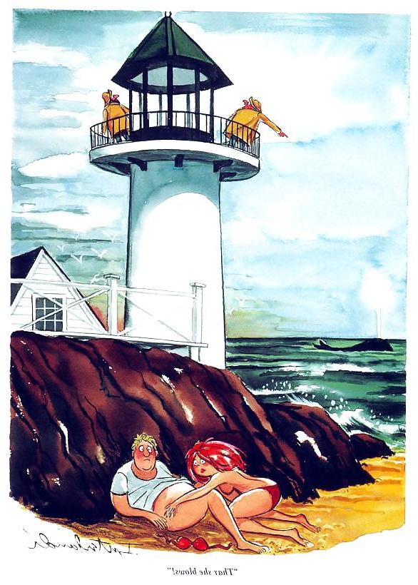 25P Erotische Cartoons 2 – Bilder aus US-Männermagazinen