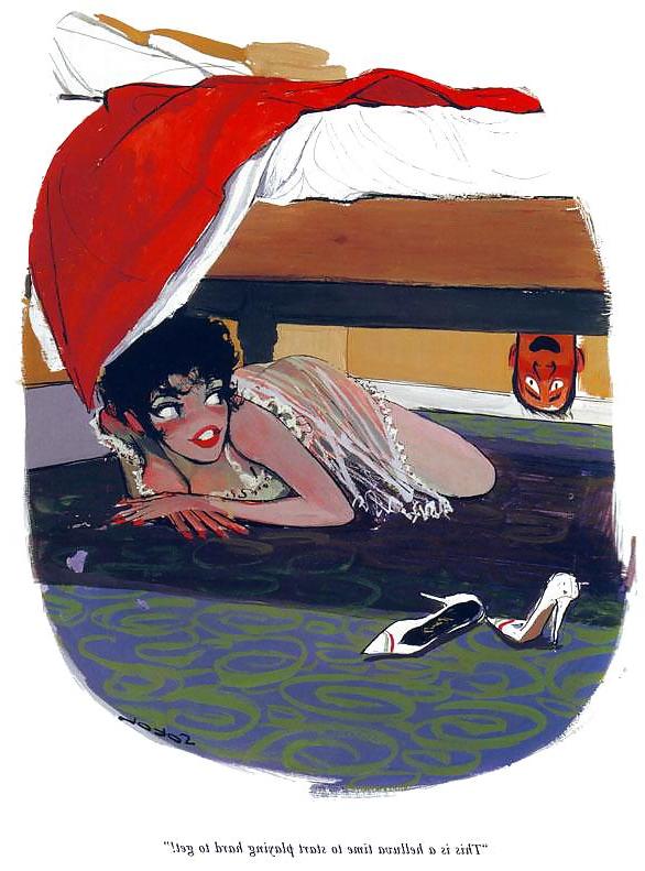 25P Erotische Cartoons 2 – Bilder aus US-Männermagazinen