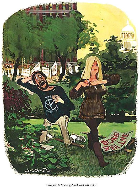 25P Erotische Cartoons 2 – Bilder aus US-Männermagazinen