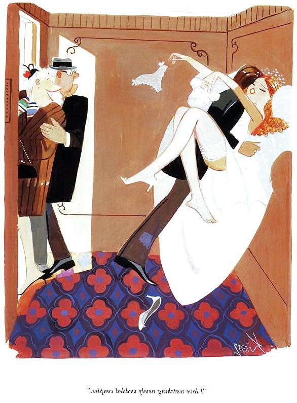 25P Erotische Cartoons 2 – Bilder aus US-Männermagazinen