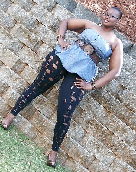 10P Cute black big booty Chasenda