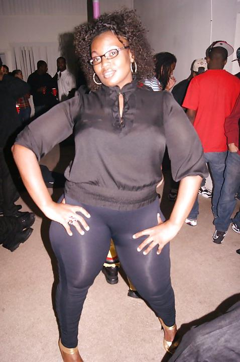 10P Cute black big booty Chasenda