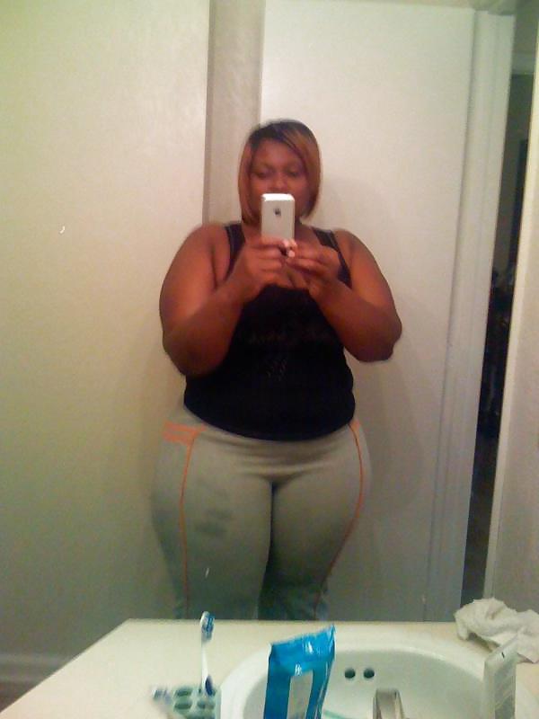 10P Cute black big booty Chasenda