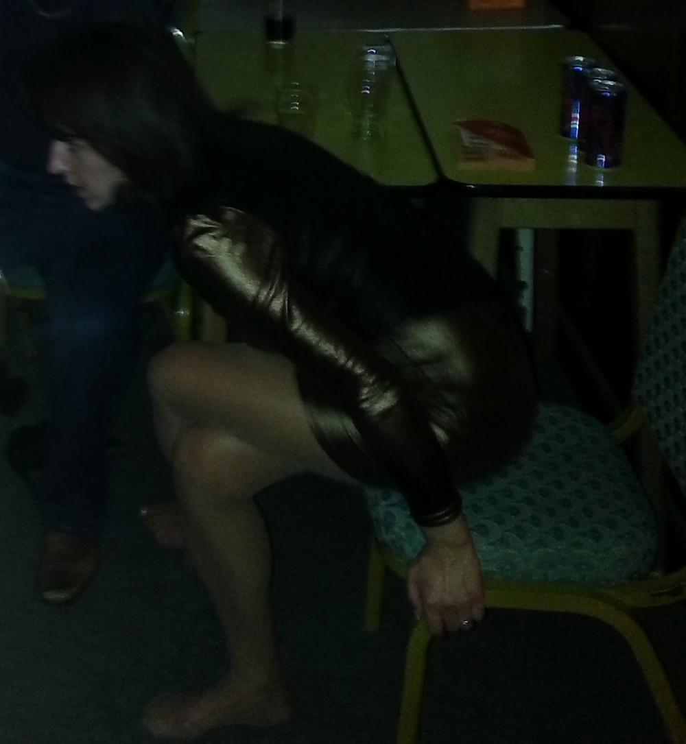 6P My boss upskirt pantyhose leave comment 
