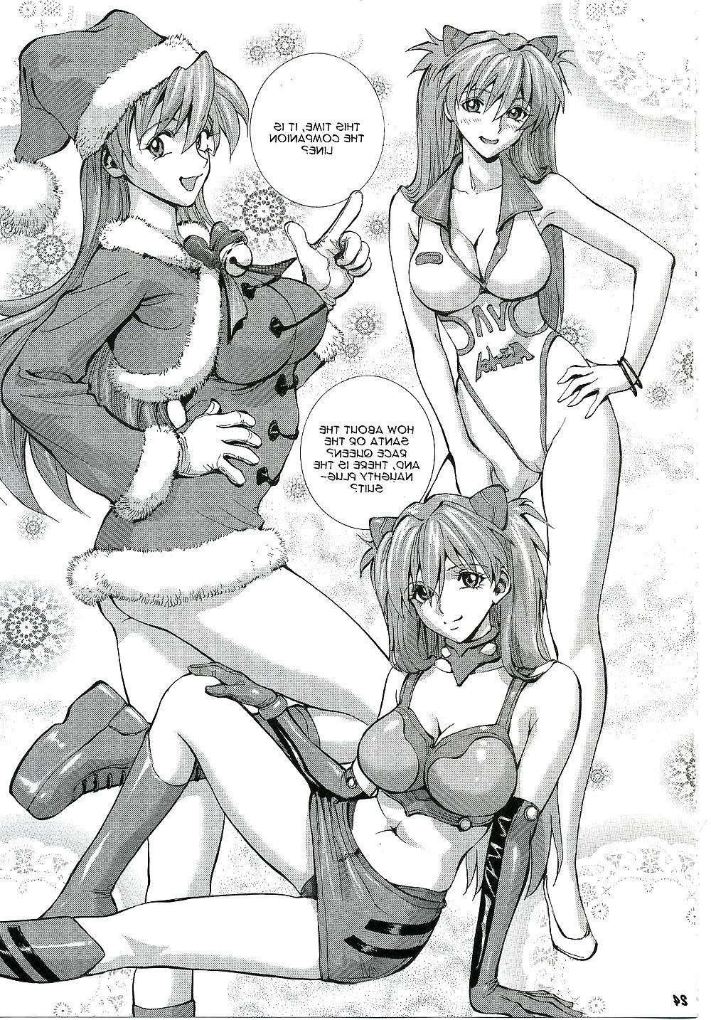 25P Evangelion Hentai - Iinari Asuka (English)