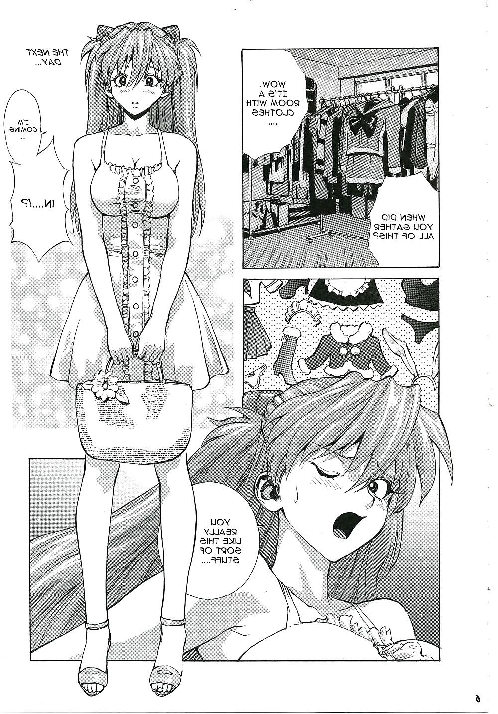 25P Evangelion Hentai - Iinari Asuka (English)