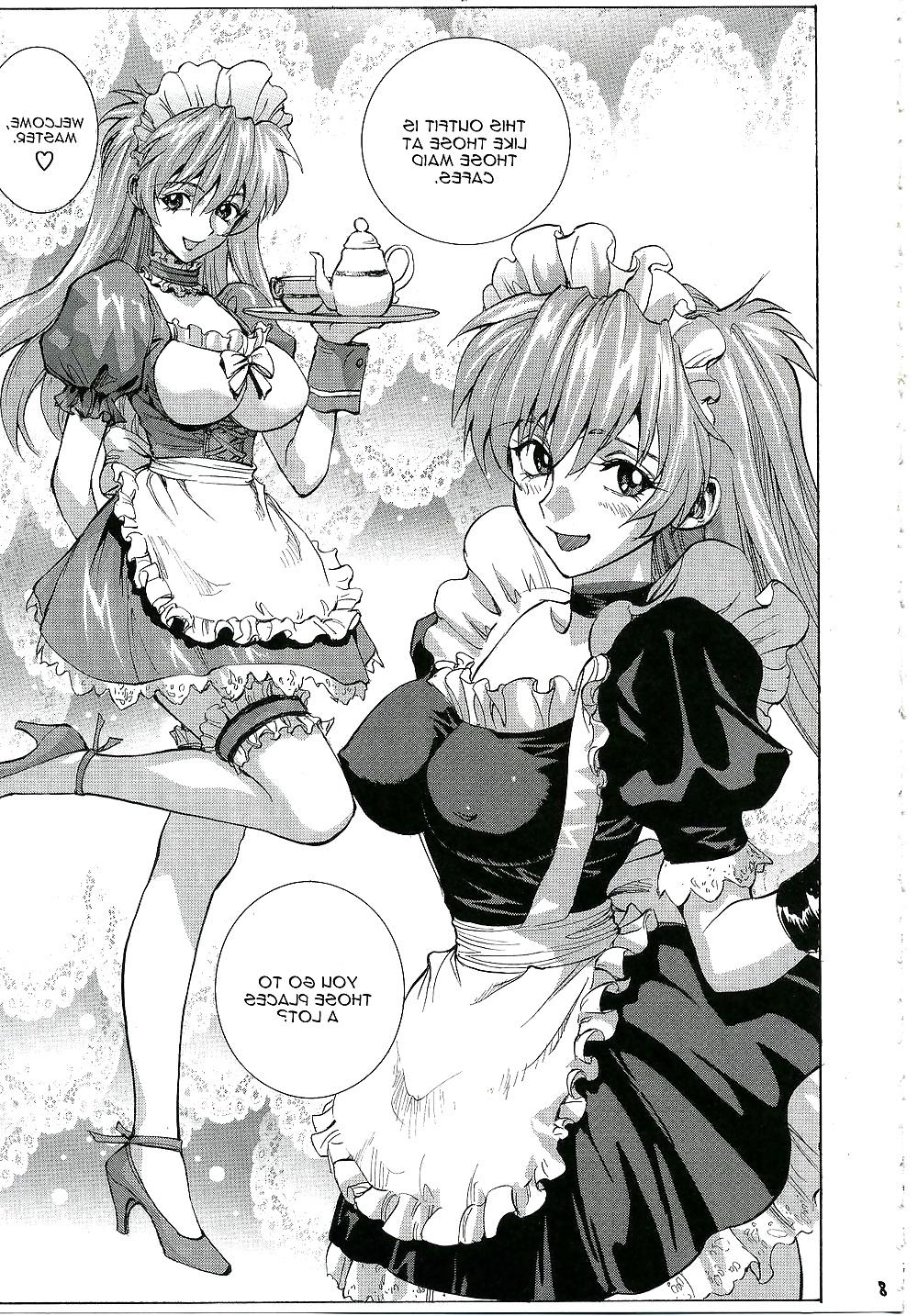 25P Evangelion Hentai - Iinari Asuka (English)