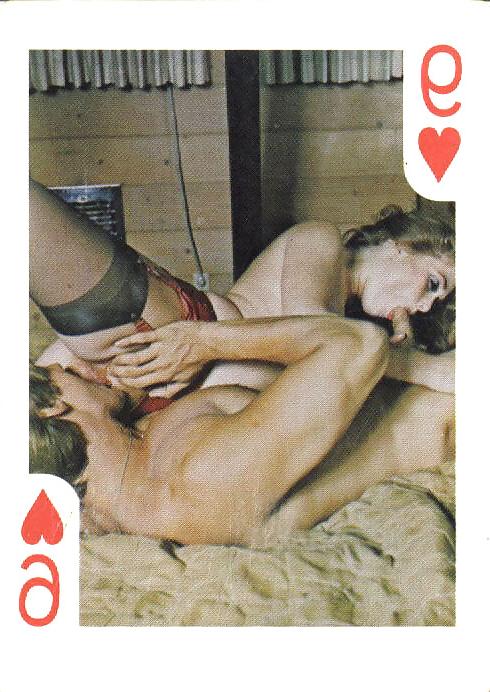 25P Vintage erotic playing cards (unfortunately incomplete)