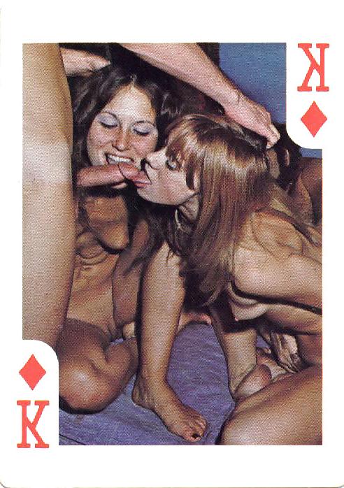 25P Vintage erotic playing cards (unfortunately incomplete)