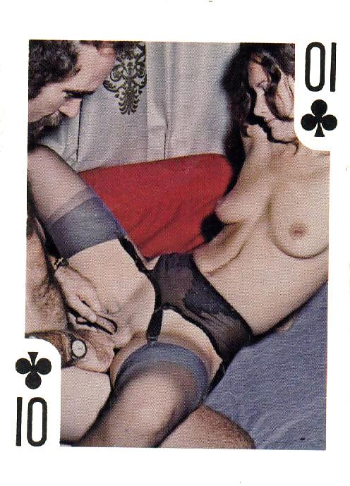 25P Vintage erotic playing cards (unfortunately incomplete)