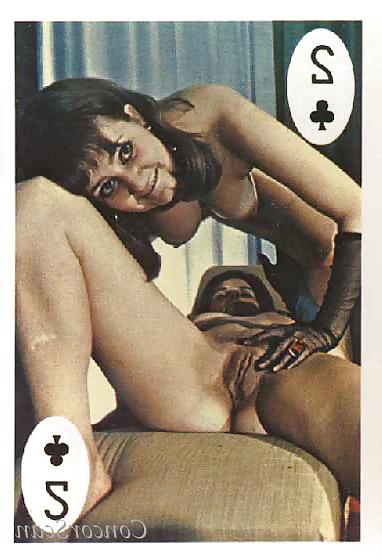 25P Vintage erotic playing cards (unfortunately incomplete)