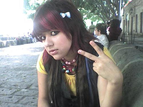 25P MARTHA RAMIREZ CUANDO ERA EMO